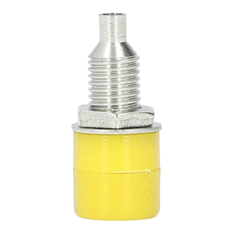 100Pcs Banana Socket M6 4mm Good Transmission Excellent Manufacture Electrical