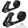 Endless Ratchet Tie Down Straps, 2Pcs Adjustable Heavy Duty Cargo