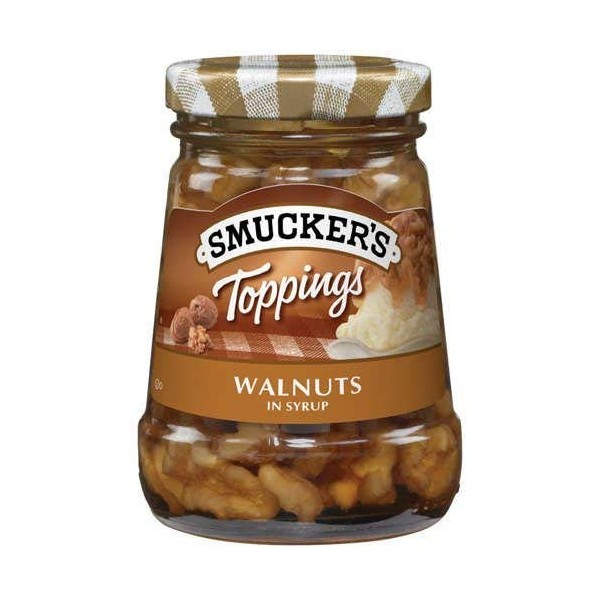 Smucker's Walnuts In Syrup Topping 5Oz Jar