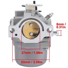 ZAMDOE 799728 Carburetor for Briggs & Stratton 498027 499161 498231 494502 494392 495706 498134 496592 699318 699737 699856 699896 for Walbro LMT 5-4993 28V707 Lawn Mower Engines