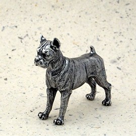 DANFORTH - Boxer Dog - Pewter Figurine - 1 3/4 Inches - Handcrafted - Made in USA