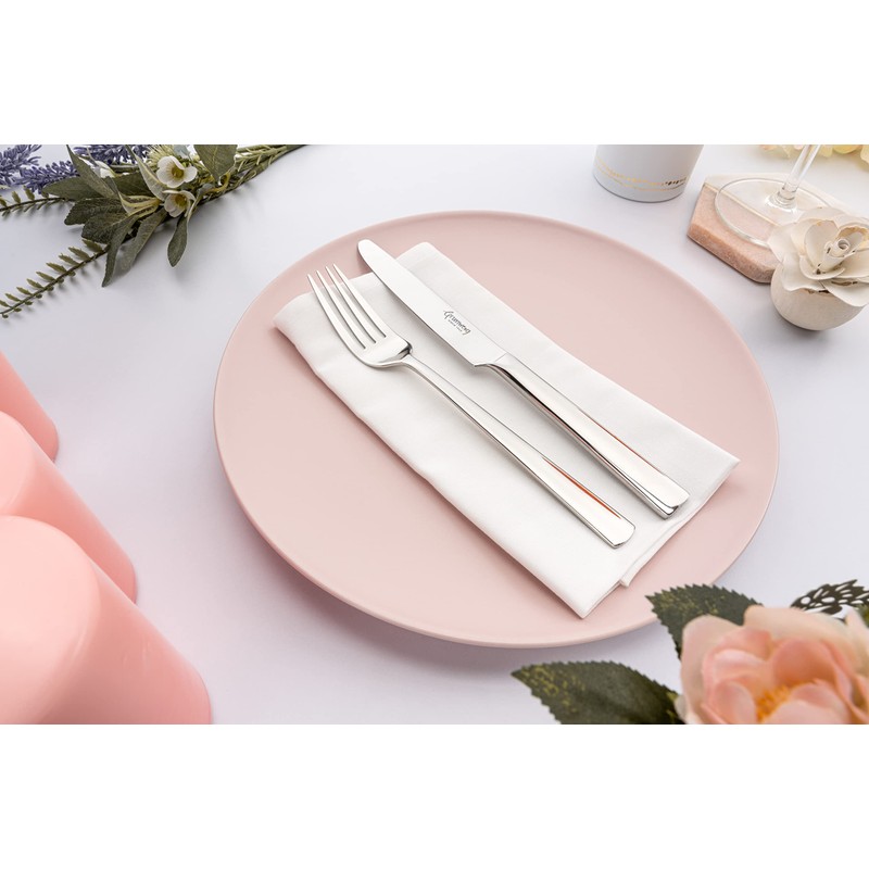Grunwerg DFWMS Dessert Forks, Stainless Steel