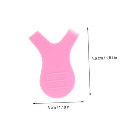 Healvian 40Pcs Y Shaped Brush Assorted Color Eyelash Perm Tool for Grafting Lifting Durable Material for Beauty Salons and Personal Use