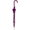 10pk Purple Auto Open Transparent Umbrellas
