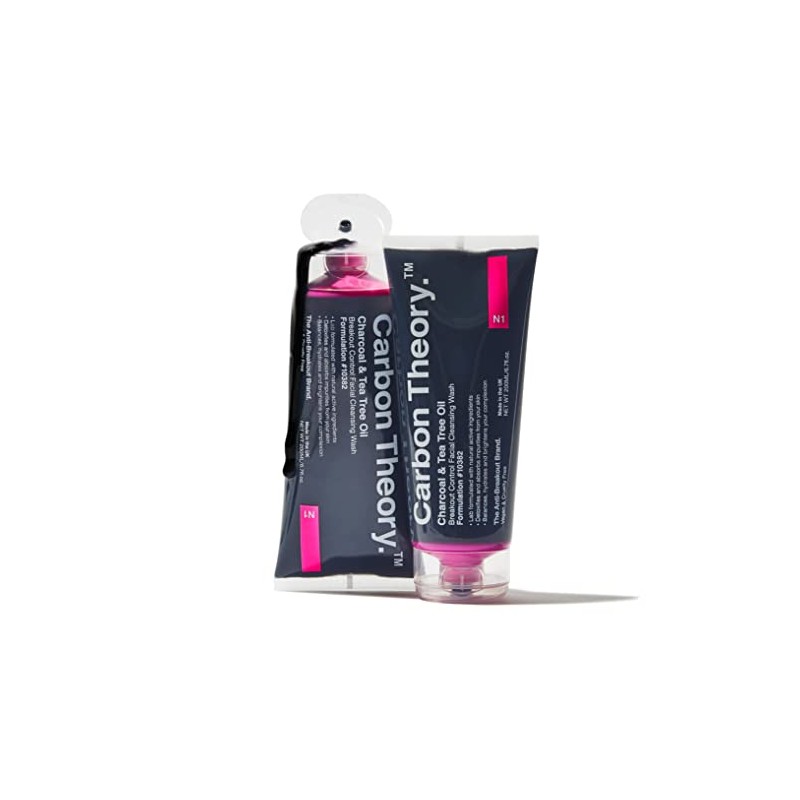 Carbon Theory Charocal and Tea Tree Oil Breakout Control Gesichtsreinigung
