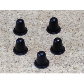 Genuine Moulding A Pillar Grommet Compatible with Land Rover Range Rover EVOQUE 12-18 Set of 5 LR002229