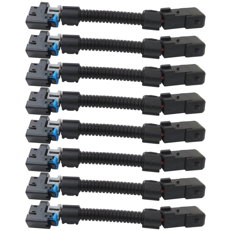 Vicue 8Pcs LS1 LS6 LT1 EV1 Injector Harness, Pigtails for