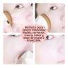 Brocha Facial Kabuki Plana Maquillaje Base Corrector Polvo