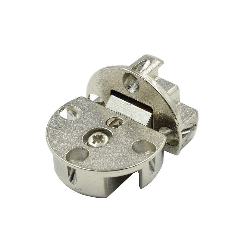 Sscon 2Packs 90 Degrees Adjustable Zinc Alloy Hinges Concealed Hinges