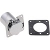 Zerostart 8606080 Heavy Duty Weatherproof Receptacle, Chrome with 4 Pre-Drilled