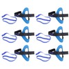 10Pcs AntiStatic Foot Strap Blue Synthetic Rubber Band Workshop Accessories