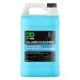 3D Glass Cleaner - Ready to Use, Tint Safe, Streak Free Glass Cleaner - Gallon