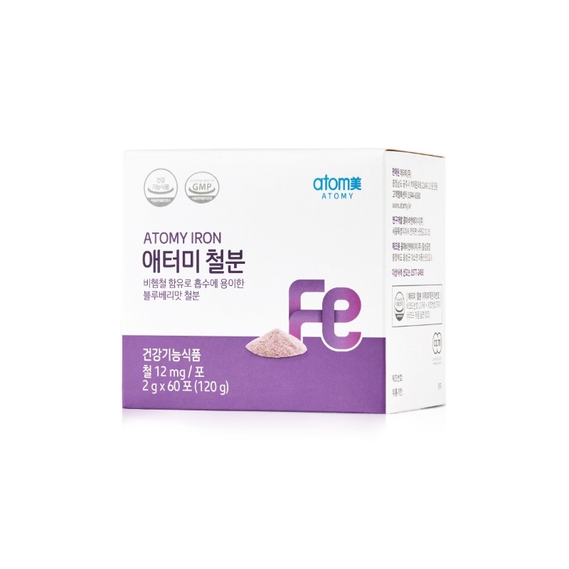 Atomy [Atomy] Iron (60 packets, 2 months supply) / [애터미]