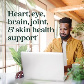 New Chapter New Chapter Omega-3 Complex, Fish Oil Supplement Wild Alaskan Salmon for Heart, Brain, Eye, Joint & Skin Health Support - 30 Count