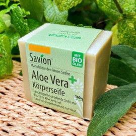 Savion Body Soap, Aloe Vera Plus, 160 g