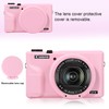 Canboc Silicone Case for Canon PowerShot G7X Mark III Digital
