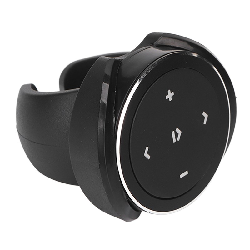 Button Bluetooth Remote Control Kit for IOS for Android Black