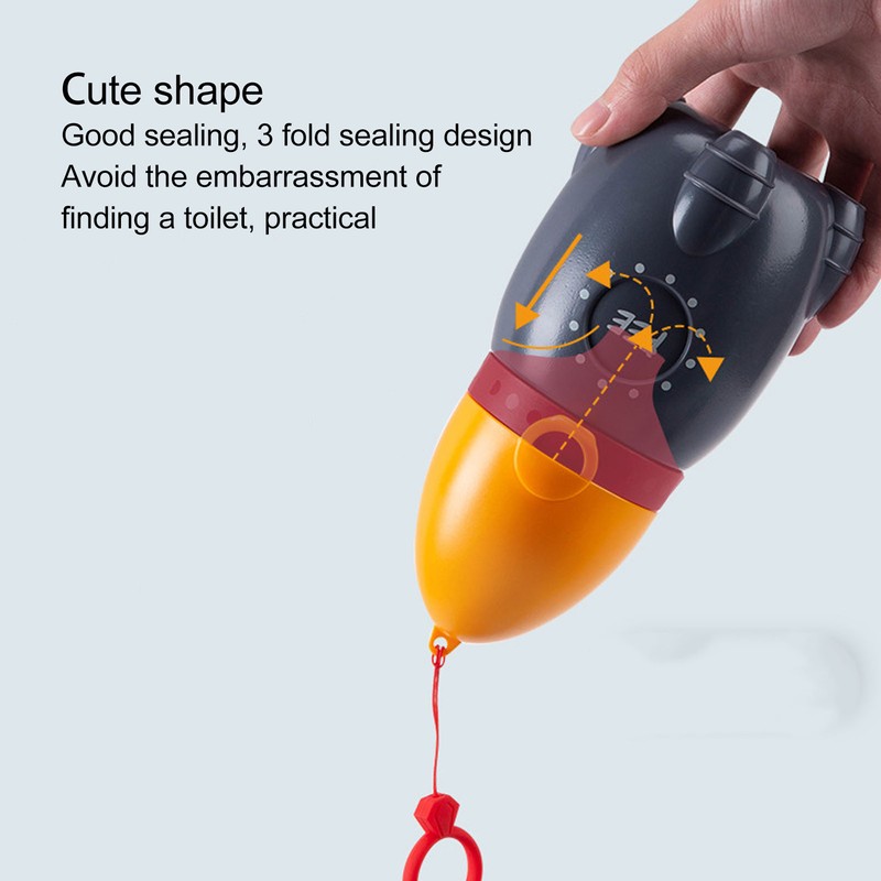 Pee Training Cup Good Sealing Cute Appearance Small Portable Boys
