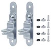 ESUDNT Cargo Trailer Door Latch Hasp Keeper for Ramp Padlock