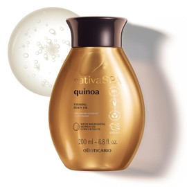 NATIVA SPA O BOTICÁRIO BYCRAY Nativa SPA by O Boticario Quinoa Hydrating Body Oil, Soft and Healthy Skin, 6.8 oz. (200 ml)