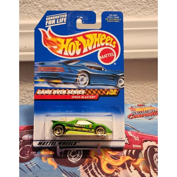 Hot Wheels Game Over Series Speed Blaster #959 Green Gold