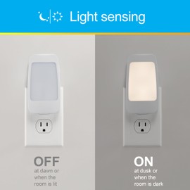 GE 4-in-1 LED Power Failure Night Light, Dusk-to-Dawn Sensor, Foldable Plug, Portable, Flashlight, Ideal for Storm, Outage, Emergency, Blackout, Hurricane, Tornado, White, 29679