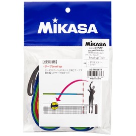 MIKASA Volleyball Serve & Block Level Up Tape AC-TR-SBTB Blue/Yellow/Red/Green