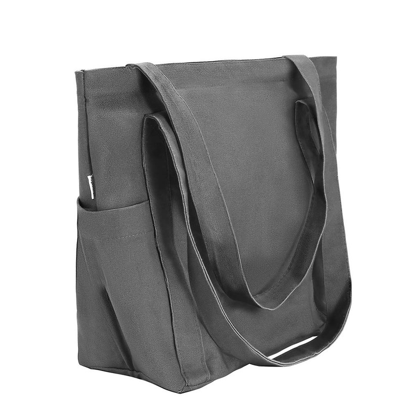 Augbunny XL Heavy Duty Canvas Grocery Bag Multi Purpose Tote