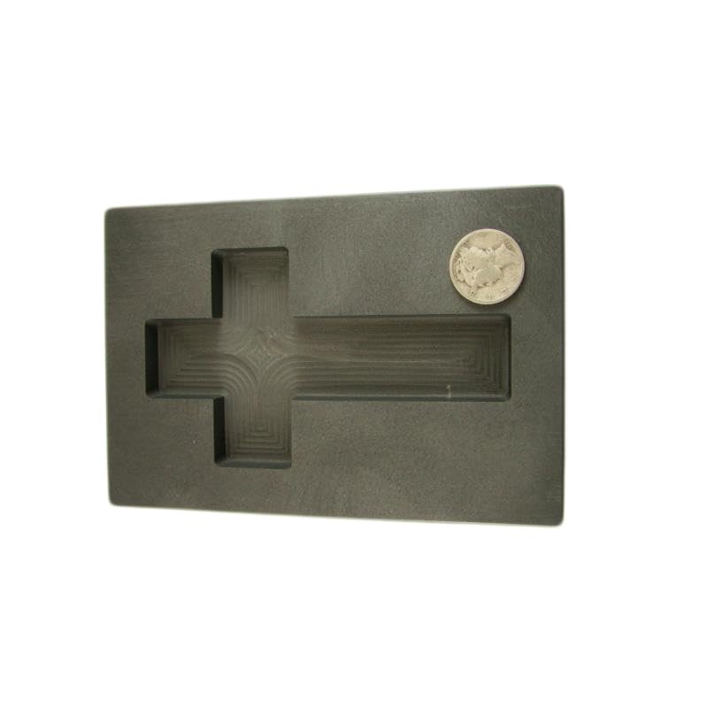 10 oz Custom Cross Gold High Density Graphite Mold 5