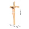 Jesus Christ Crucifix Handcrafted Exquisite Details Crucifix Wall Cross for