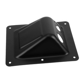 CORHAD Stage Speaker Iron Base Terminal Junction Box Wall Plate Speaker Wire Connector Accessory