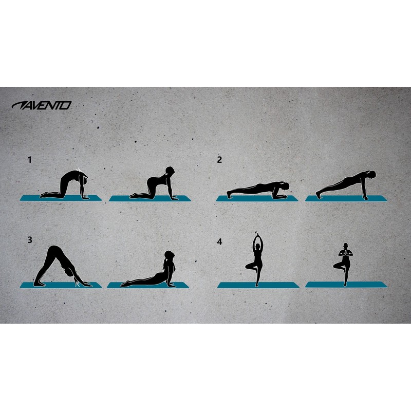 Avento NBR Fitness/Yoga Mat