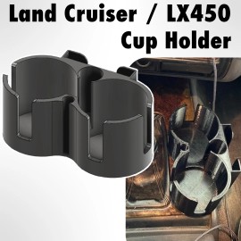 3DEXCEL Large Cup Holder for Land Cruiser FJ80 FZJ80 '91 - '97 & Lexus LX450 '95 - '97