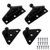 4pcs 10mm Ball Stud Mounting Brackets, Black Gas Struts Mounting