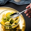 2 Pcs Stainless Steel Sporks - Long Handled Multifunctional Utensils