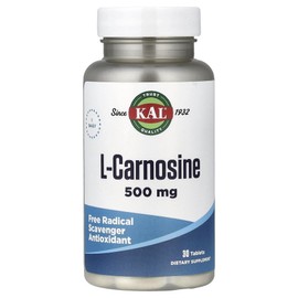 KAL l-Carnosine 500mg 30 tablets, 5 pieces / KAL l-카르노신 500mg 30정, 5개