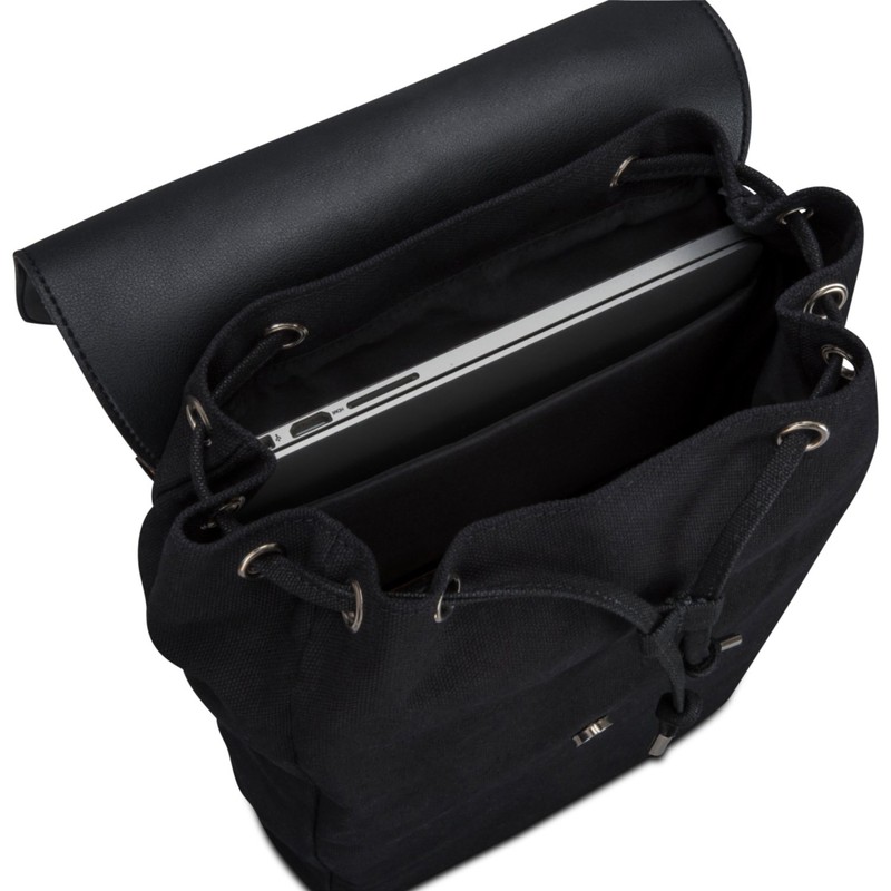 Expatrié Backpack Women Black - Anouk - Small Ladies Rucksack