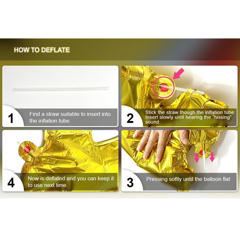 2025 Number Balloons 16 Inch Foil Balloons for New Year