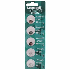 LOOPACELL 100 Pack Lithium Coin Battery - 3 Volt - for Keyless Entry and Remote Controls - CR927 Size Brand