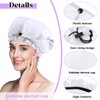 Large Shower Cap for Braids, Extra Long Shower Cap for