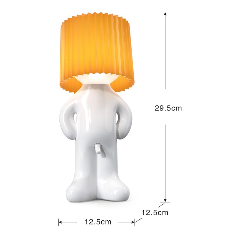 FSAON Funny Night Light,Shy Boy Desk Lamp,Creative LED Reading Light,Christmas