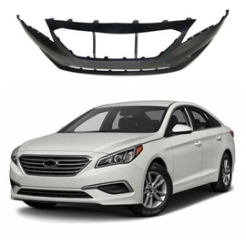 GXYWADY Front Bumper Cover Replacement for Sonata 2.4L 2015 2016 2017 Replacement for 86511C2000 HY1000205