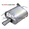 Northeastern Exhaust | Stainless Steel Driver Side Exhaust Muffler Compatible