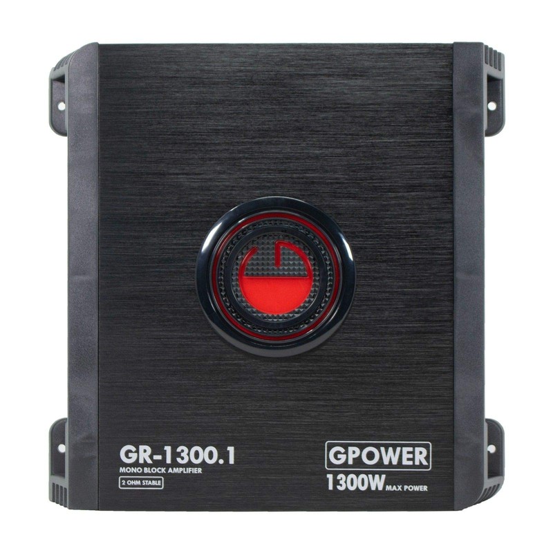Gravity GR1300.1 Monoblock Amplifier 2 Ohm Stable 1300W Class AB