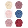 ZURLEFY 6 sombreros elásticos para bebé, turbante para bebés y