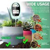 HSLGOVE Soil Test Kit, 2-in-1 Soil Moisture Meter/Soil PH Meter,