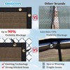 Amagenix Privacy Fence Scocha 4'x 69'Custom Size Mesh Fencing Shade