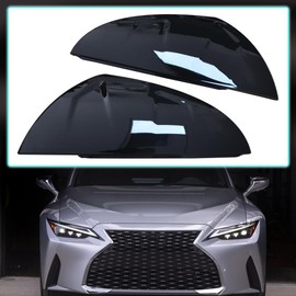 Mactoom Mirror Caps Covers Compatible with Lexus Is300/Is350/IS500 2021-2023 All Models Side Door Rearview Mirror Cap Trim Accessories (Gloss Black)