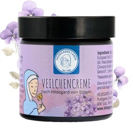 Violet Cream | According to Hildegard von Bingen | 100% Natural | Care Cream 50 ml | True to Original