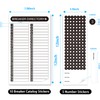 STARLIBOO 16 Sheets Breaker Panel Labels, Electrical Box Sticker Numbers